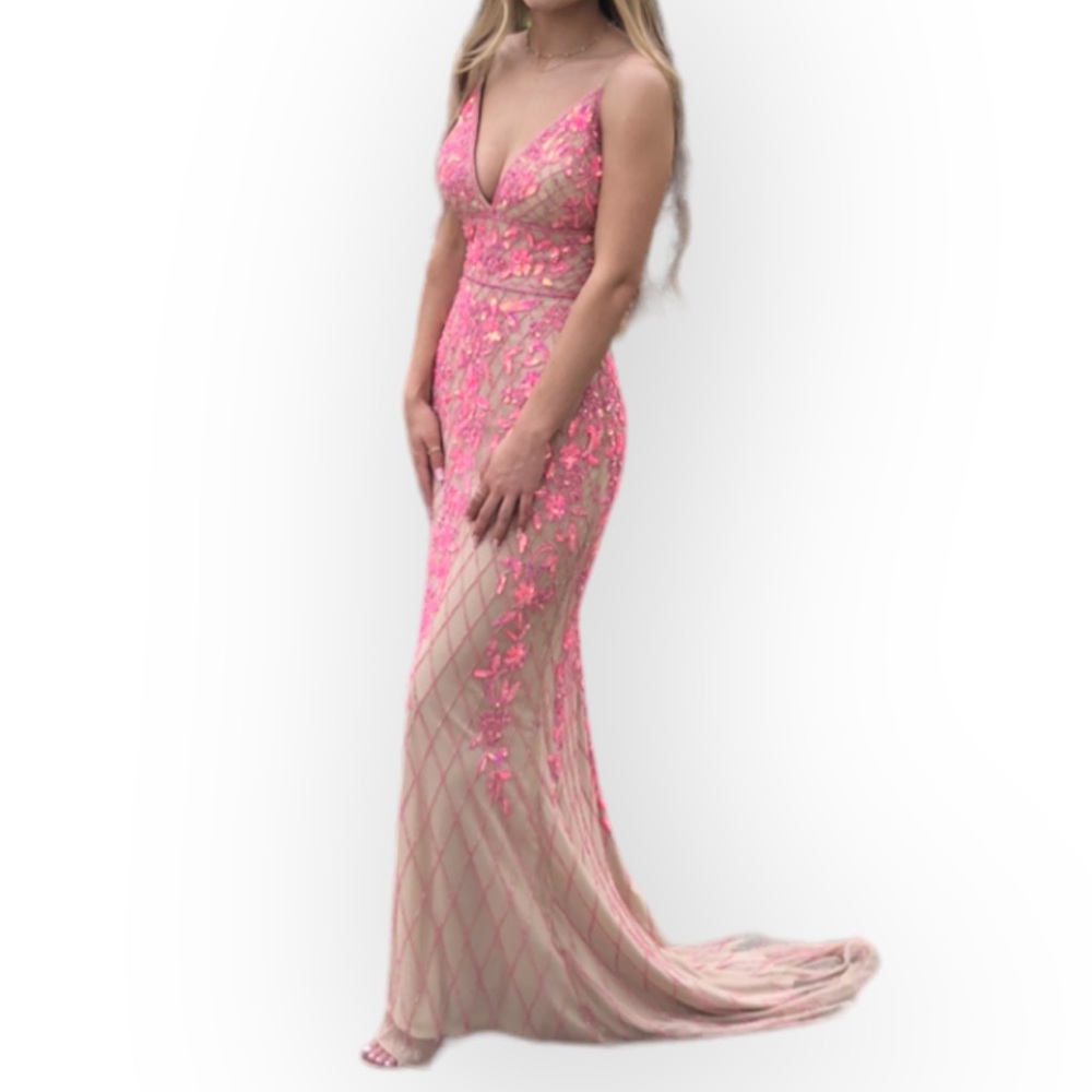 Amarra Sequin Prom Dress size 0
